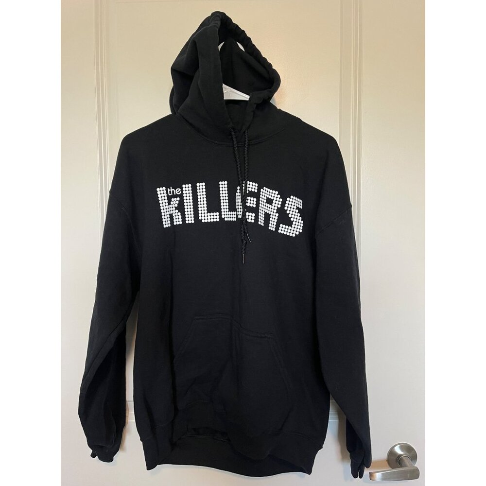 The Killers "Imploding The Mirage" Tour Hoodie Large Black Band Rock Concert